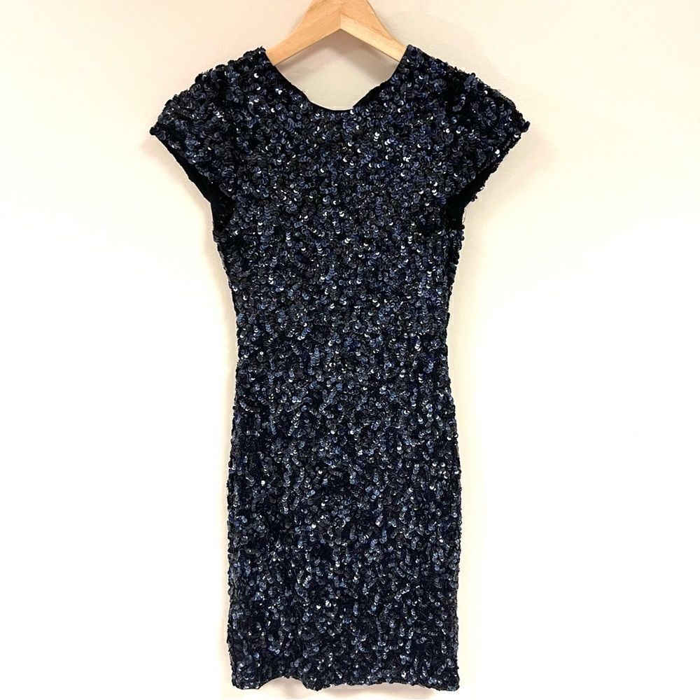 Alice and Olivia sequined mini dress.  Size XXS/XS